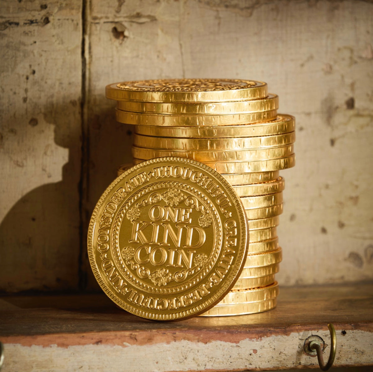 Giant Chocolate Kindness Coin