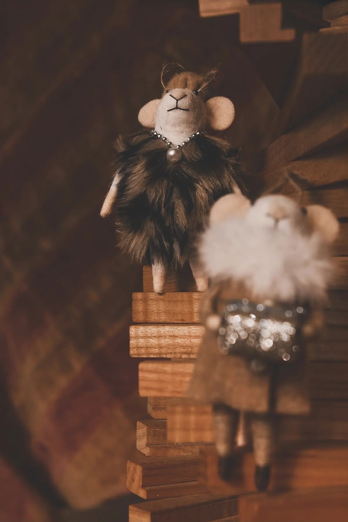Mice White - Leopard Coat