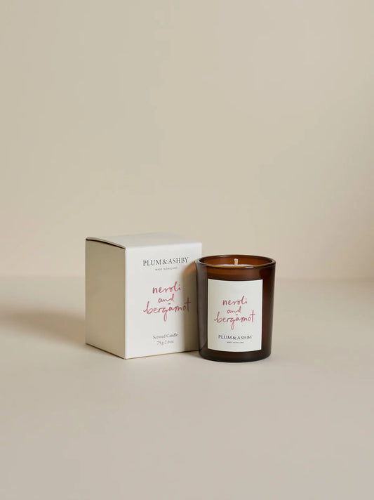 Plum + Ashby Neroli + Bergamot Votive Candle 75g