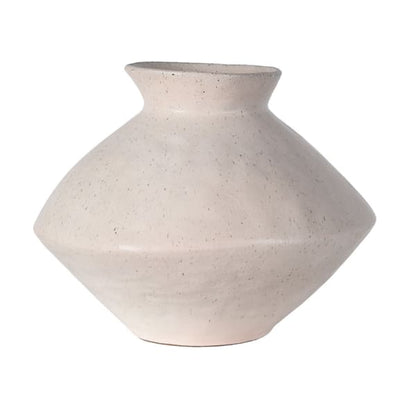 Small Mediterranean Squat Vase