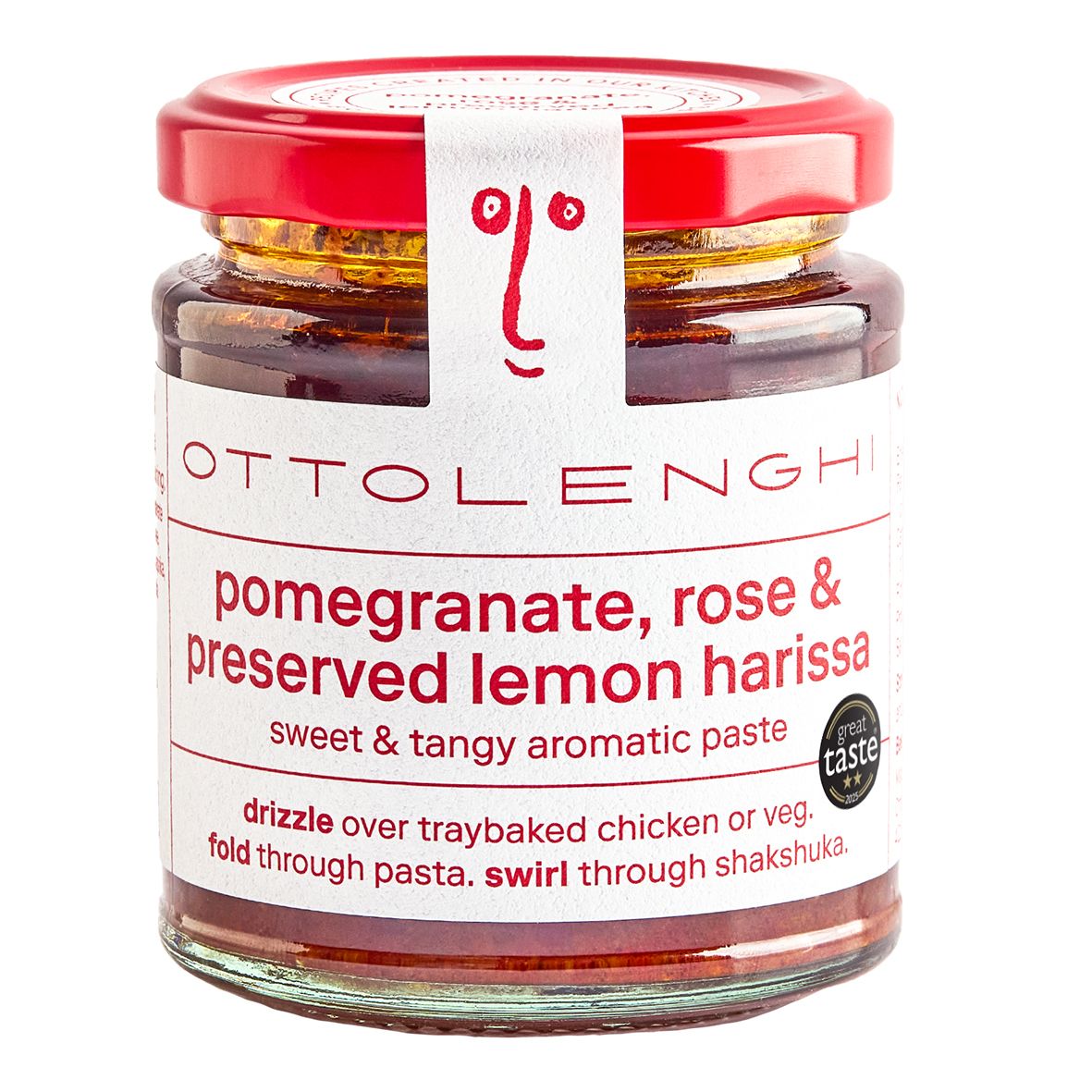 Ottolenghi - Pomegranate, Rose and Lemon Harissa Paste