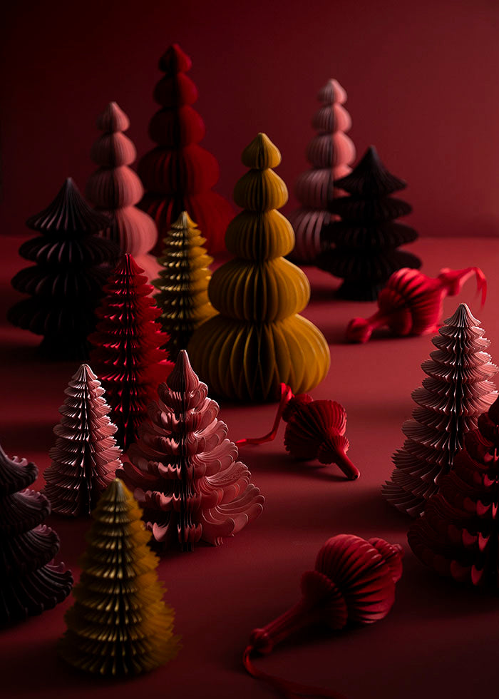 Honeycomb Tree Wispwood / H26cm Ruby