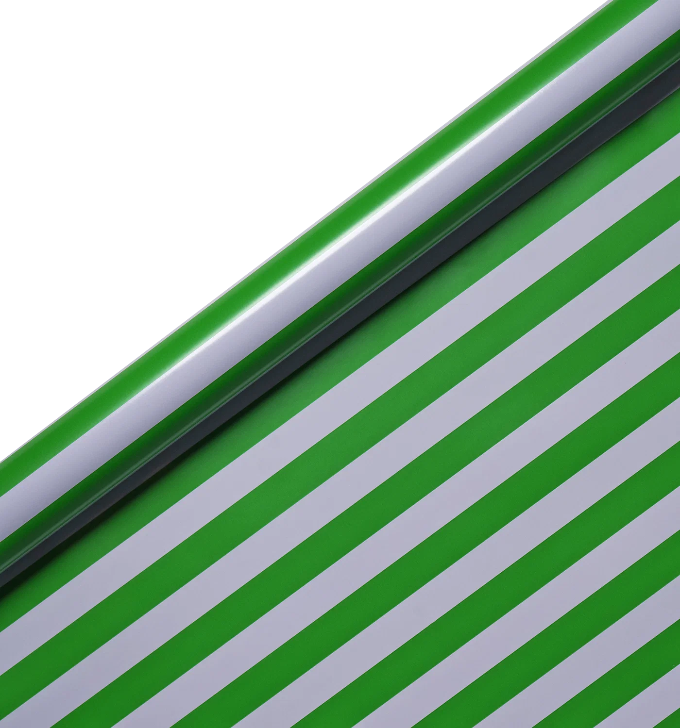 Green + Purple Striped Roll Wrap, 3 Metres