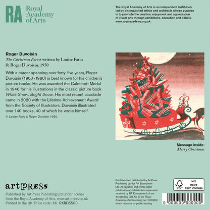 Royal Academy - Christmas Wallet / Roger Duvoisin, The Christmas Forest / PK10