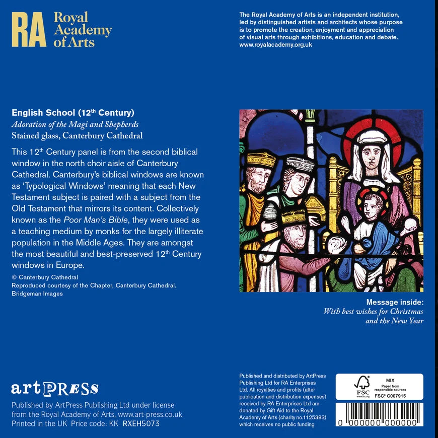 Royal Academy - Christmas Wallet /  English School (12th Century)