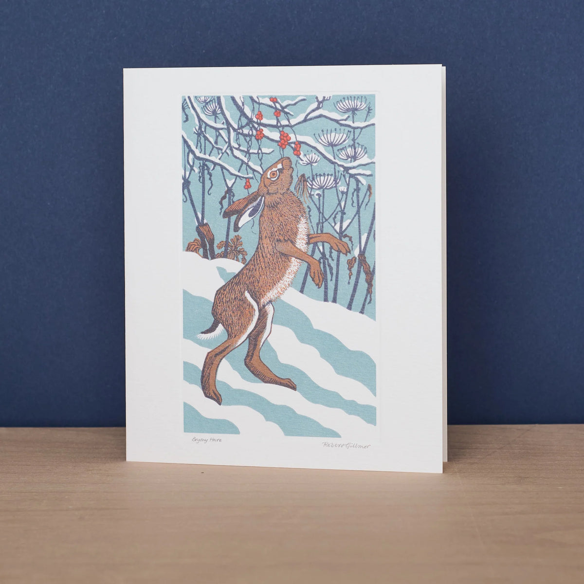 Bryony Hare Greetings Card