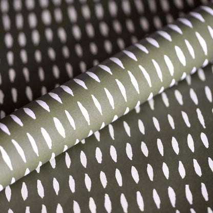 Cmabridge Imprint Patterned Paper Seed Olive
