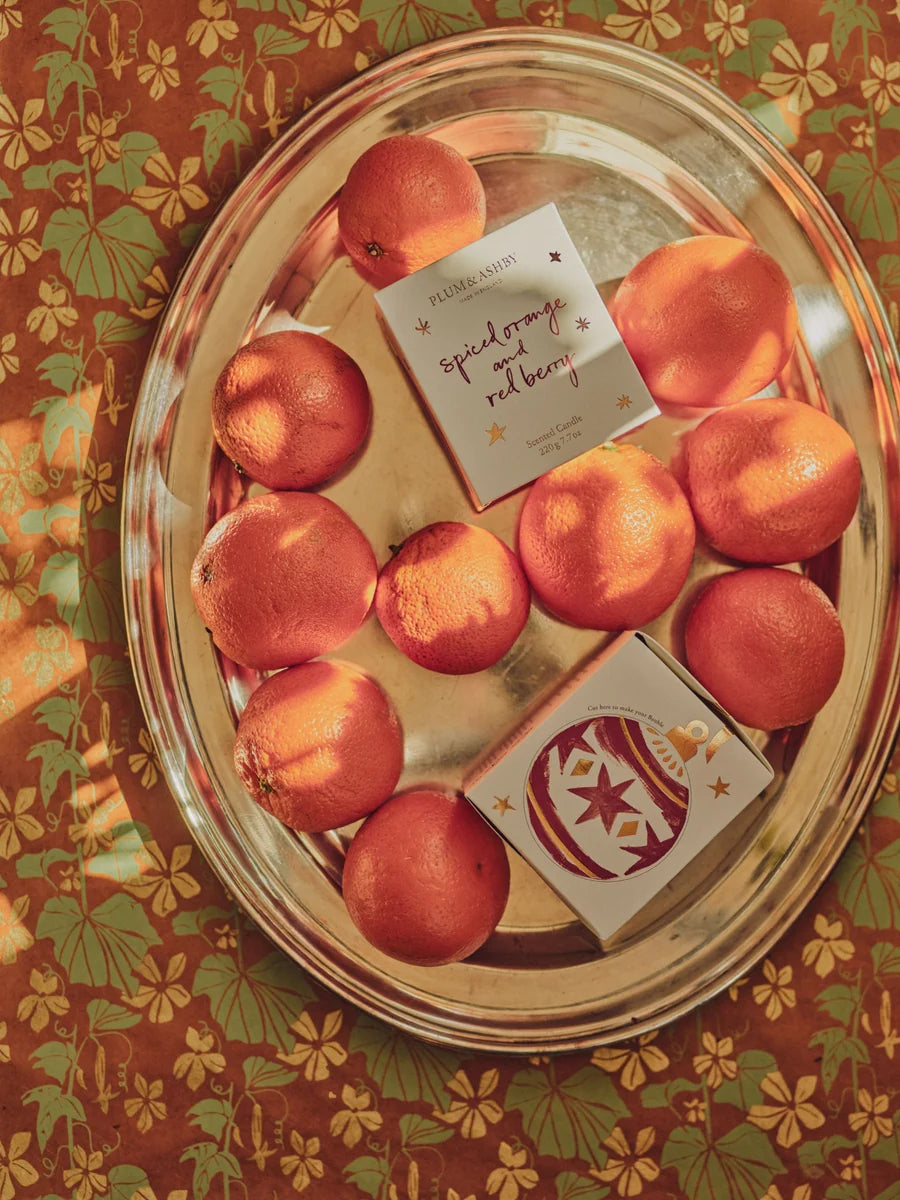 Plum & Ashby Spiced Orange & Red Berry Candle 220g
