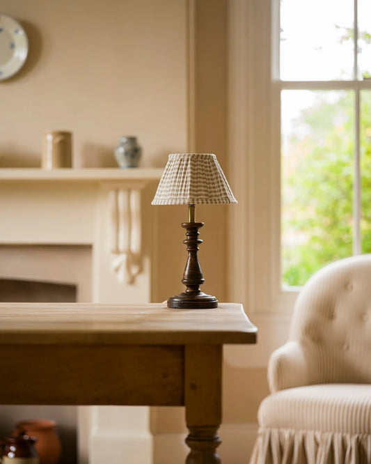 The Candleford Table Lamp Walnut