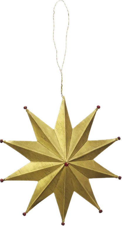 Hanging Brass Star