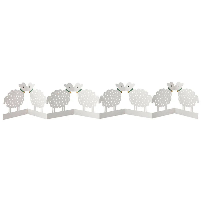 Table Garland 76cm Sheep Off White