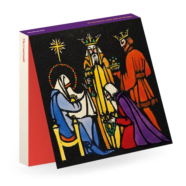 The Courtauld - Christmas Wallet / Winifred Gill, Three Kings / Pk 10