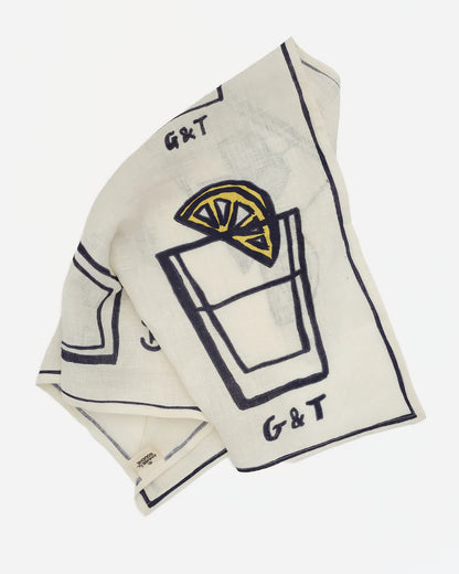 Amuse la Bouche Linen Tea Towel - Gin