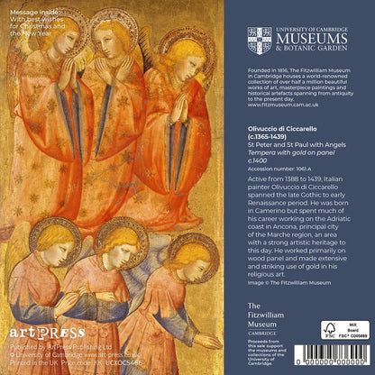 University of Cambridge / Olivuccio di Ciccarello, St Peter and St Paul with Angels / PK 10
