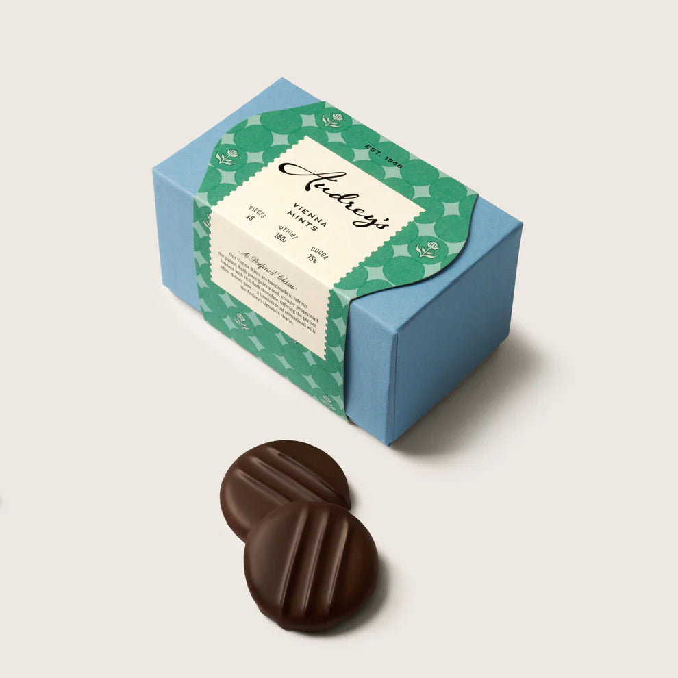 Audrey Dark 75% Vienna Mints 160g