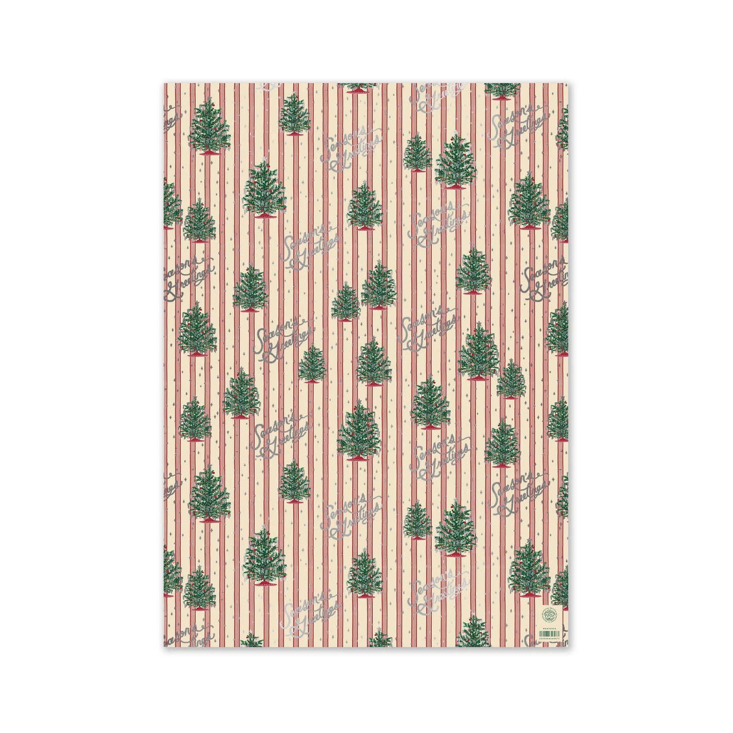 Rifle Paper Tinsel Tree 3 Wrap Roll