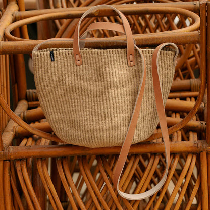 Kiondo Crossbody Basket Bag - Brown Small