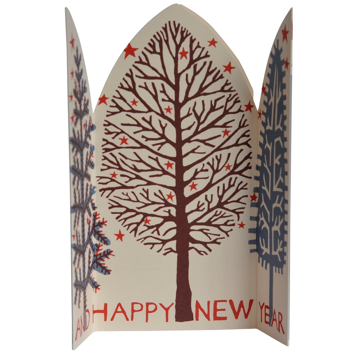 Cambridge Imprint Extra Special Triptych Card Winter Trees