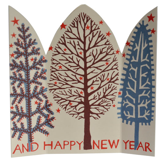 Cambridge Imprint Extra Special Triptych Card Winter Trees