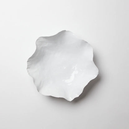 White Small Claire Bowl
