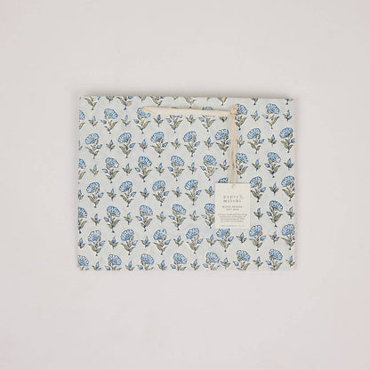 Hand Block Printed Gift Bags (Medium) - Blue Stone Collection