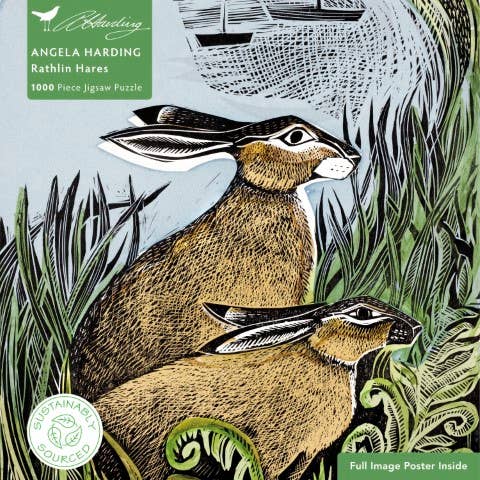 Adult Sustainable Jigsaw Puzzle Angela Harding: Rathlin / 1000 / Piece Sustainable Jigsaws