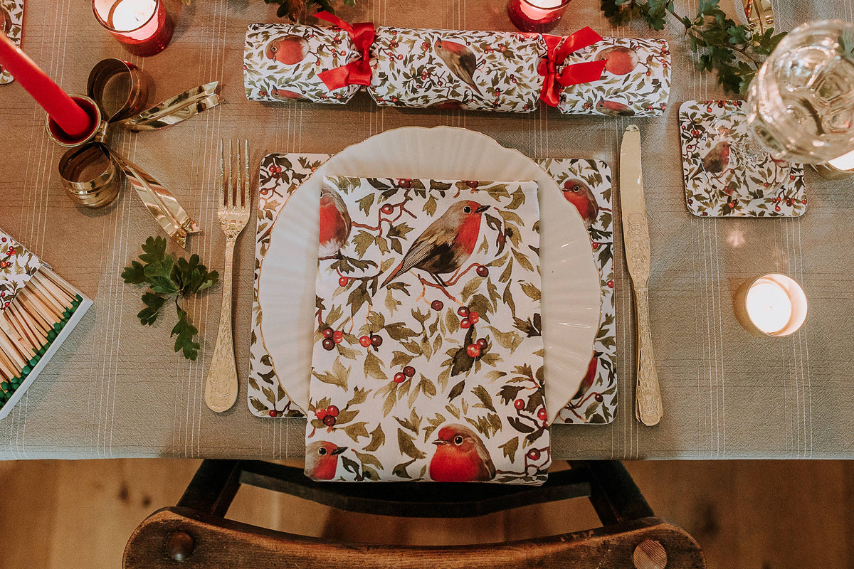 ROBIN LUXURY CHRISTMAS CRACKERS