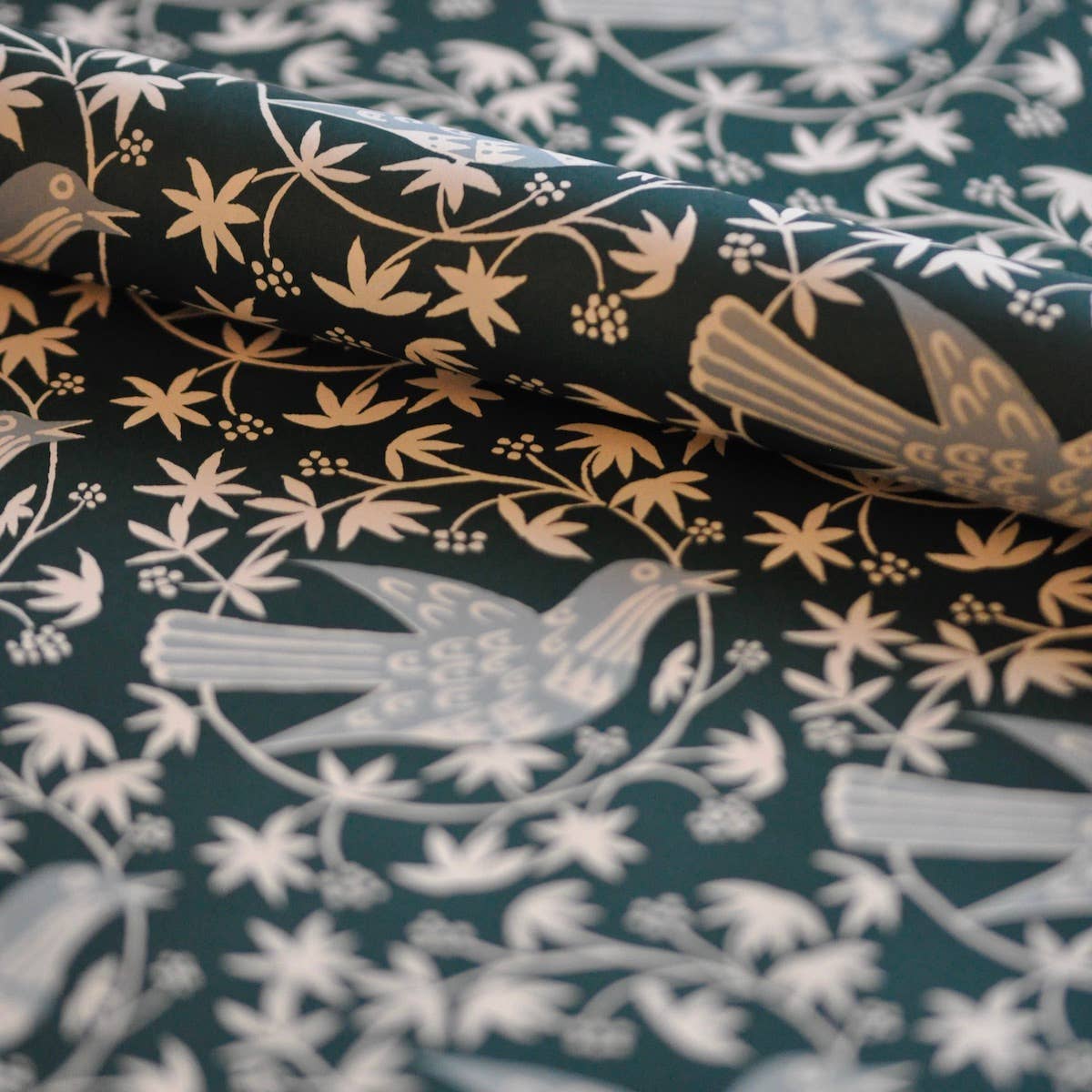 Cambridge Imprint Sheet Patterned Paper Songbird Midwinter