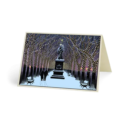 All Is Bright Christmas Card / 5 Pk