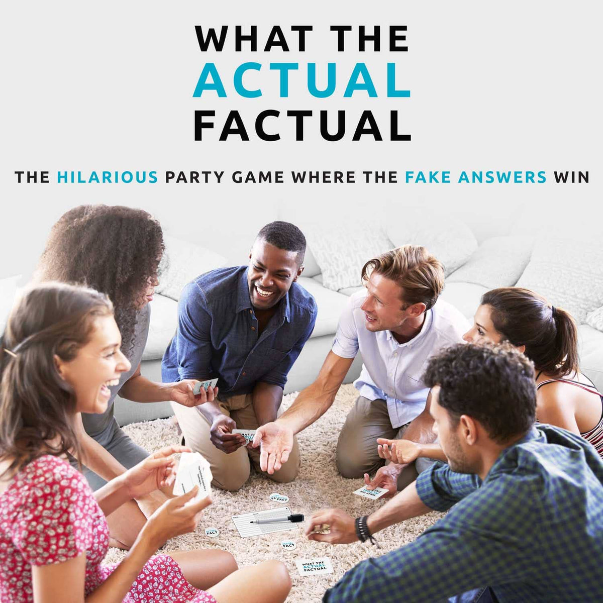 What The Actual Factual™ | Games For Adults | Family Game
