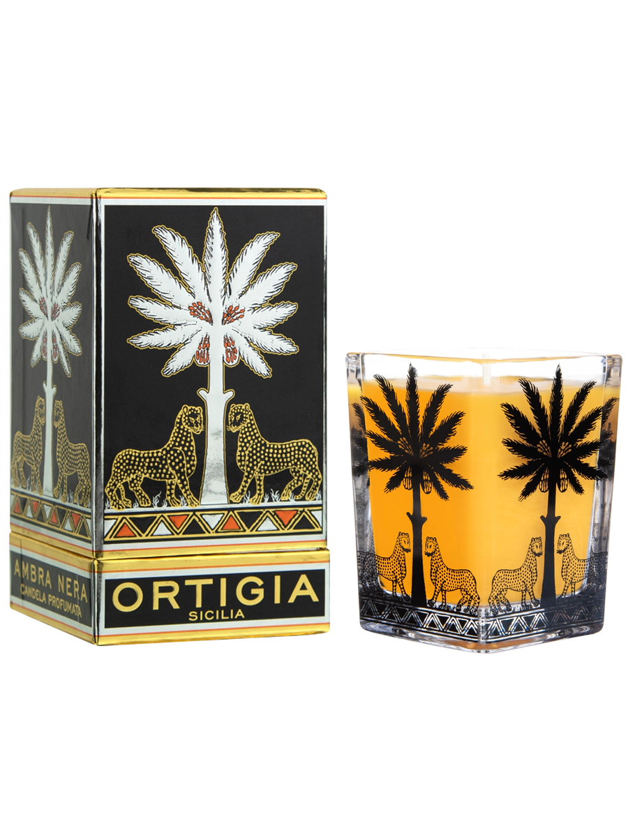 Ortigia Ambra Nera Scented Candle
