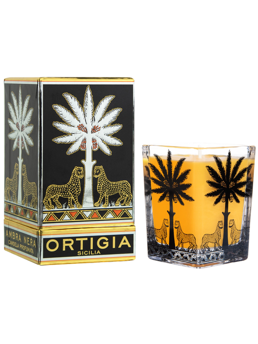 Ortigia Ambra Nera Scented Candle