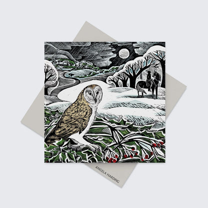 Angela Harding Winter Wood Christmas Cards / PK 5