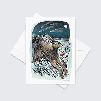 Angela Harding Shooting Stars Christmas Cards / PK 8