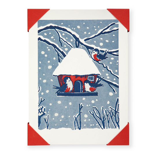 Archivist Winter Birds Card Pack 5