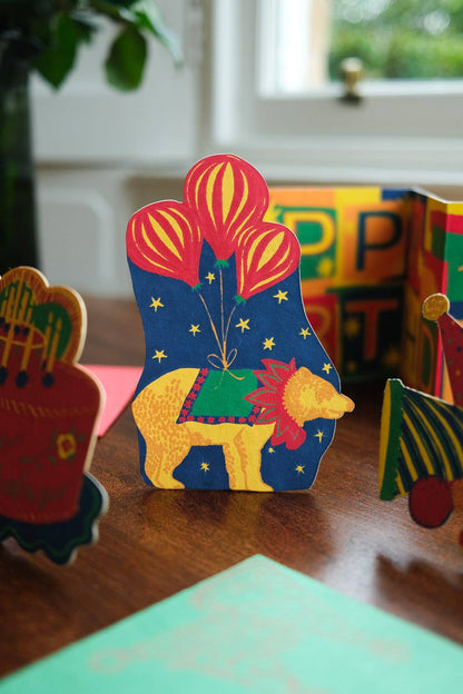 Party Bear Greeting Card