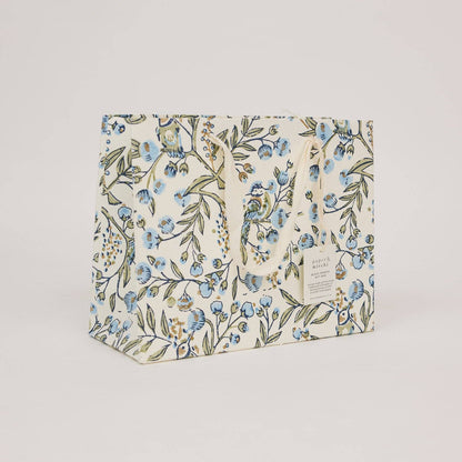 Hand Block Printed Gift Bags (Medium) - Blue Stone Collection