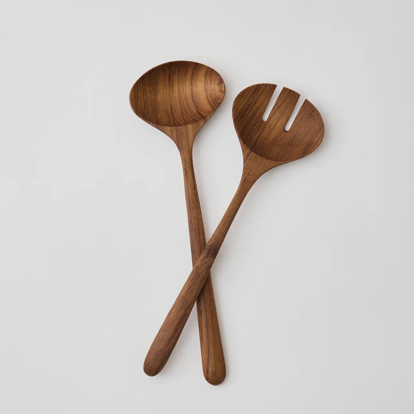 Teak Salad Servers