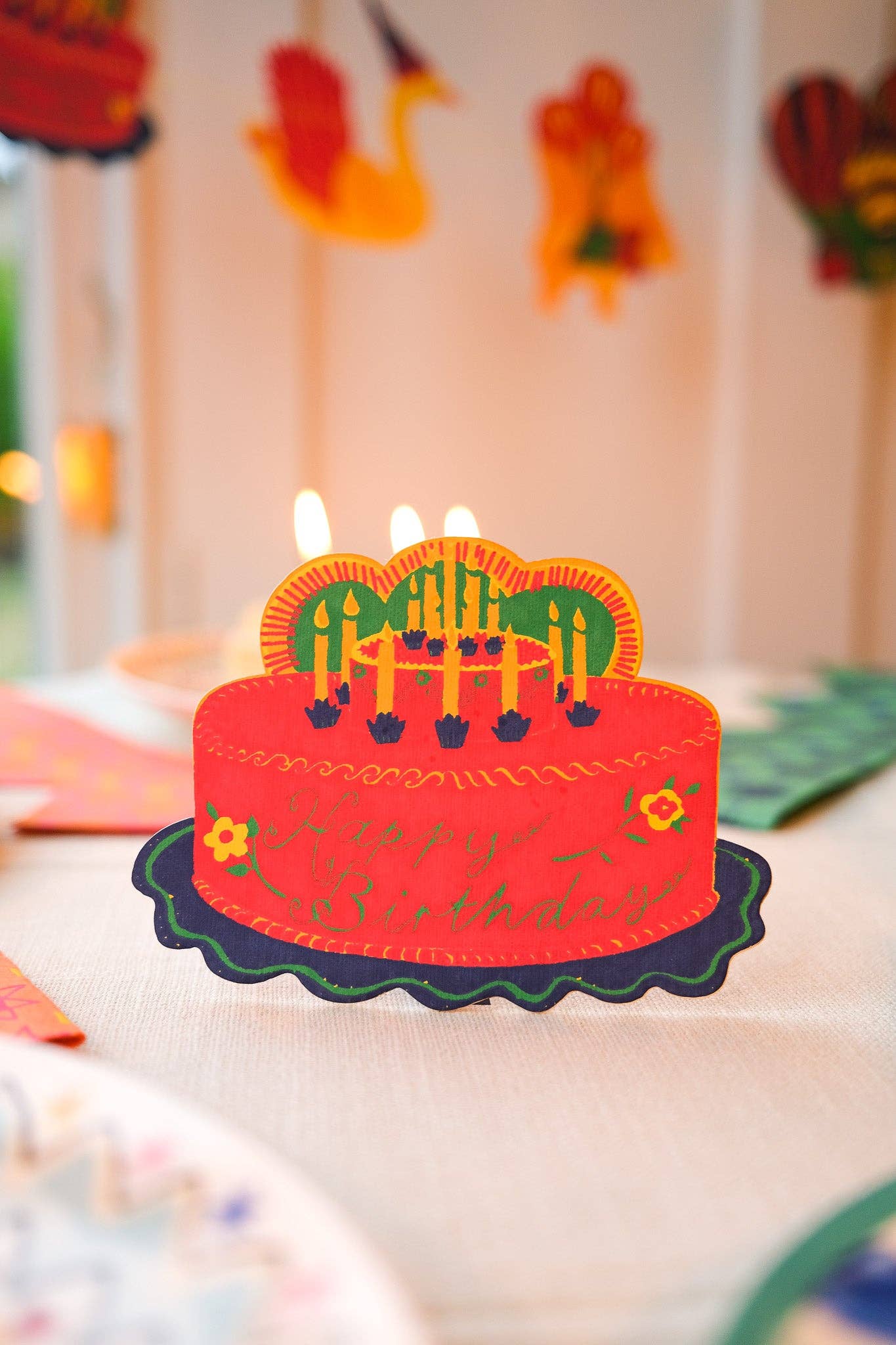 Party Cake Greeting Card