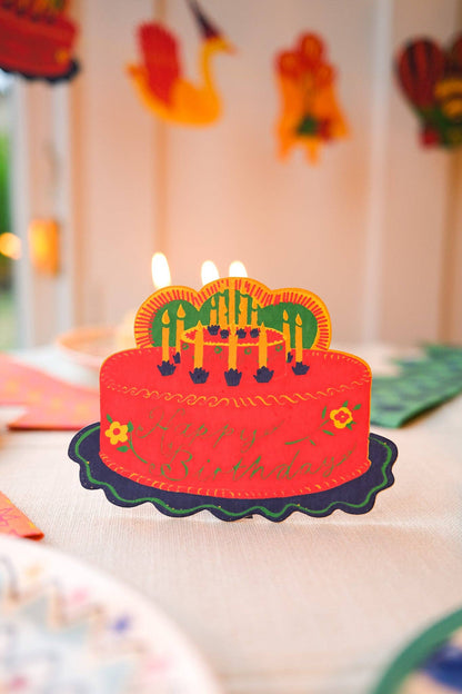 Party Cake Greeting Card