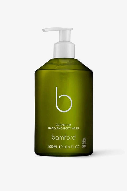 Bamford Geranium Hand + Body Wash 500ml