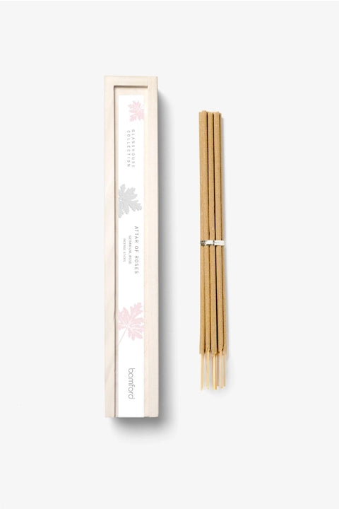 Bamford Attar of Roses Geranium Incense Sticks