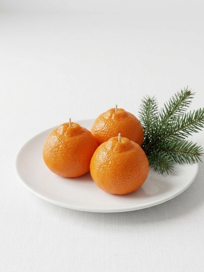 Clementine Candle
