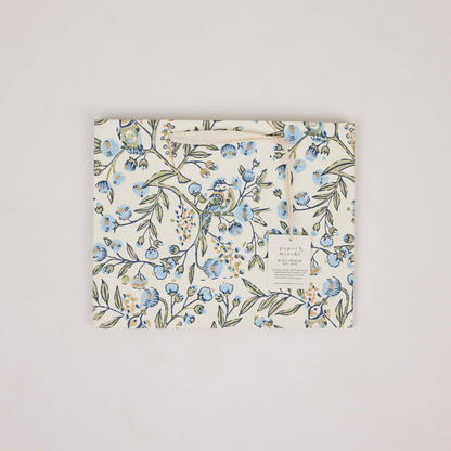 Hand Block Printed Gift Bags (Medium) - Blue Stone Collection