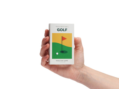 Mini Matches Golf | Tabletop Game Set for Golf Fans