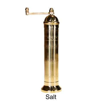 Alexander Handcrafted Brass Salt Grinder