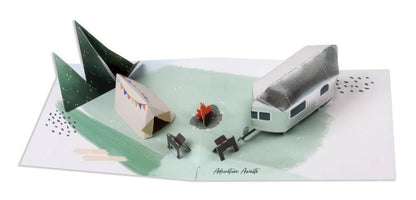 Camping Pop-Up Greeting Card