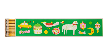 Archivist Extra Long Matches - Christmas Ornaments