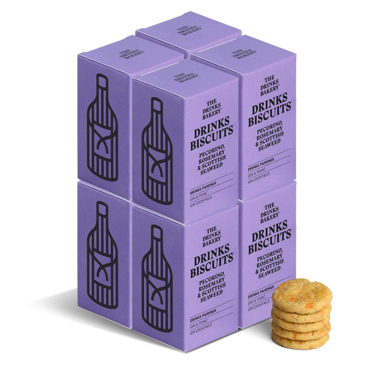 Drinks Biscuits - Pecorino Cheese & Rosemary 36g