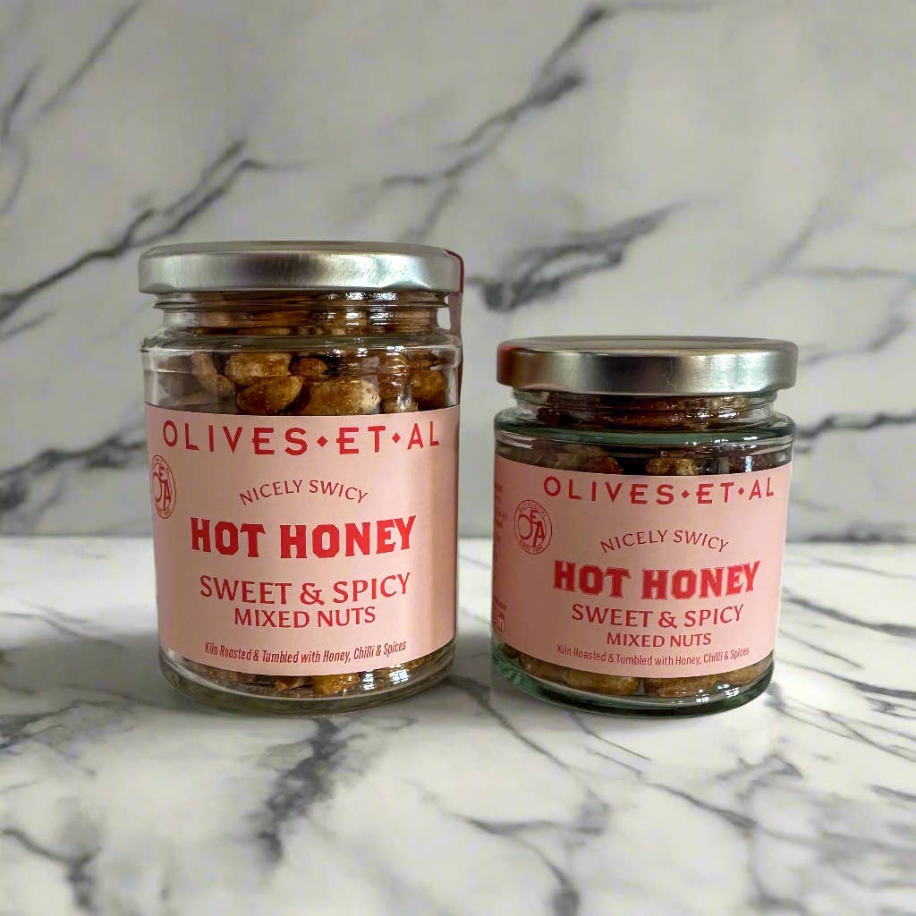 Hot Honey Mixed Kiln Roasted Nuts for Hampers & Gifting
